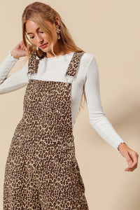 Gigi Leopard Overalls