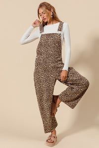 Gigi Leopard Overalls