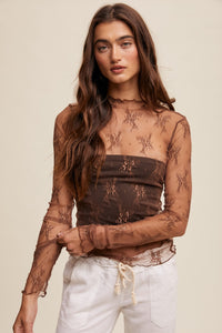 Dita Lace Long Sleeve - Assorted Colors