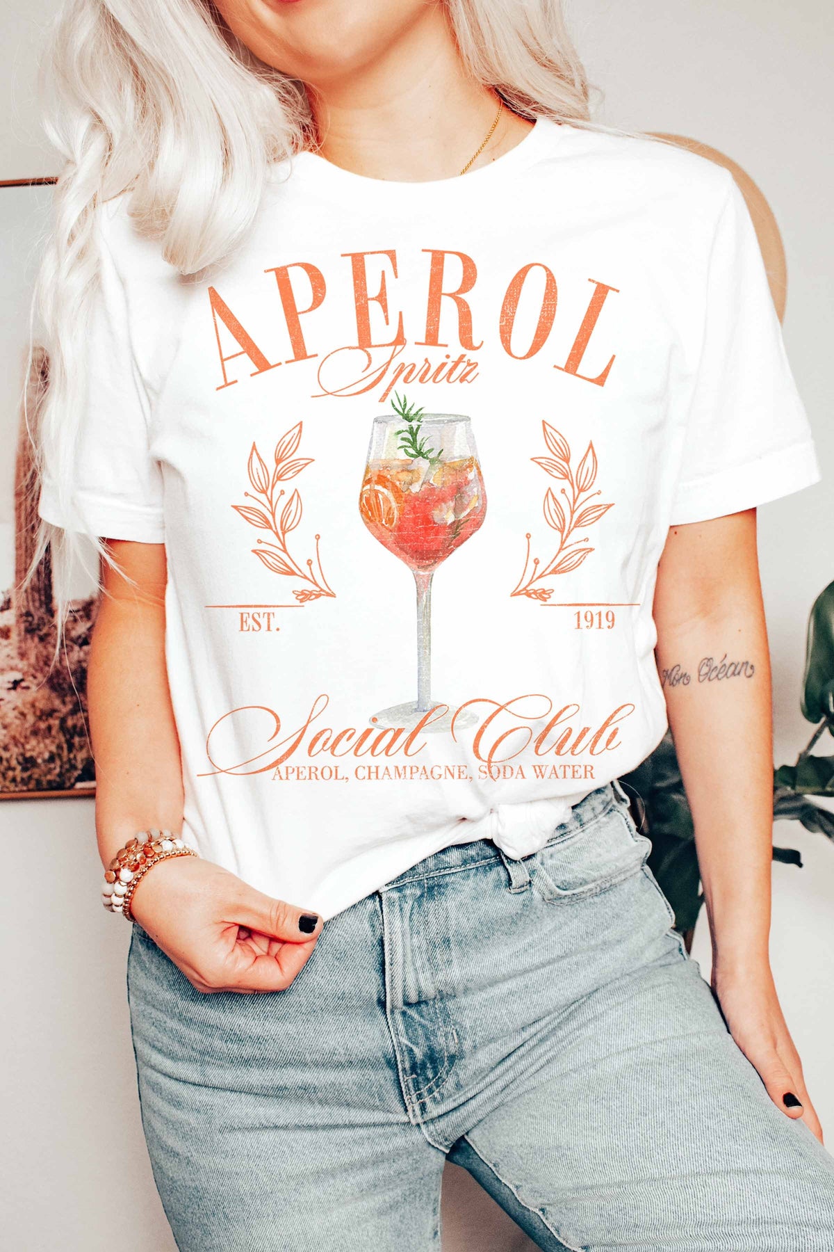 Aperol Spritz Social Club Graphic Tee