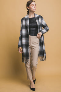 Anna Plaid Coat