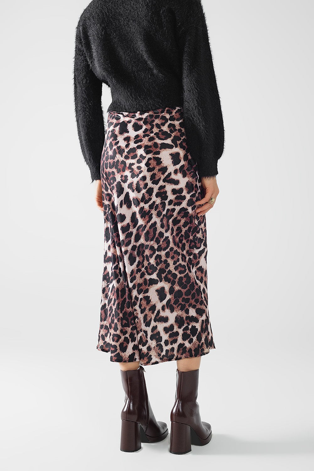 Becca Leopard Skirt