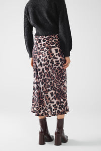 Becca Leopard Skirt