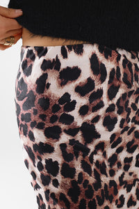 Becca Leopard Skirt