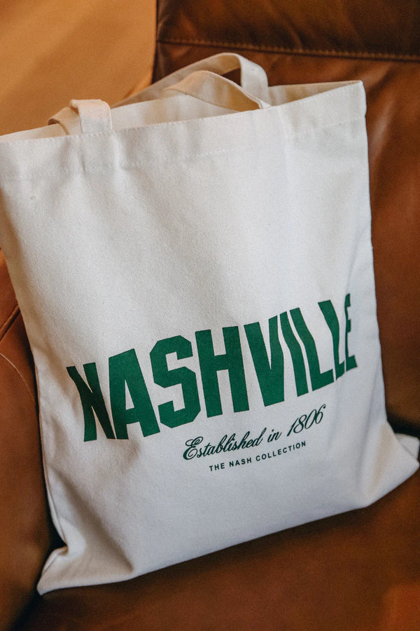 NASH Canvas Tote Bag [Nashville Arched]