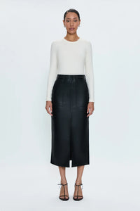 Alice Utility Midi Skirt - SLATE BLACK