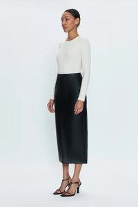 Alice Utility Midi Skirt - SLATE BLACK