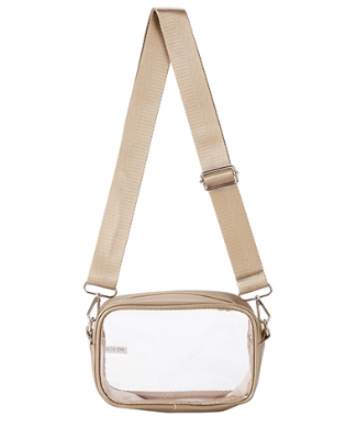 All You Need Clear Crossbody Bag