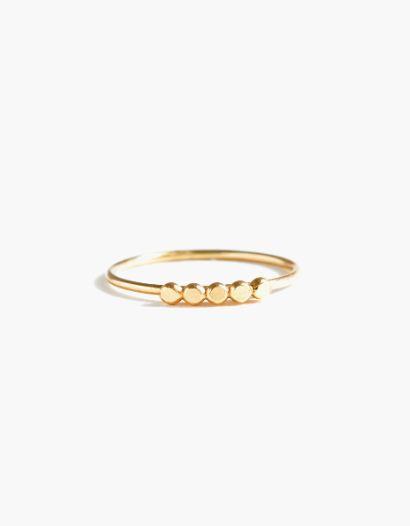 Selma Five Dot Stacking Ring