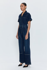 Jacob Short Sleeve Carpenter Jumpsuit