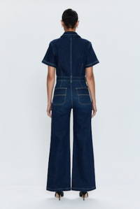 Jacob Short Sleeve Carpenter Jumpsuit