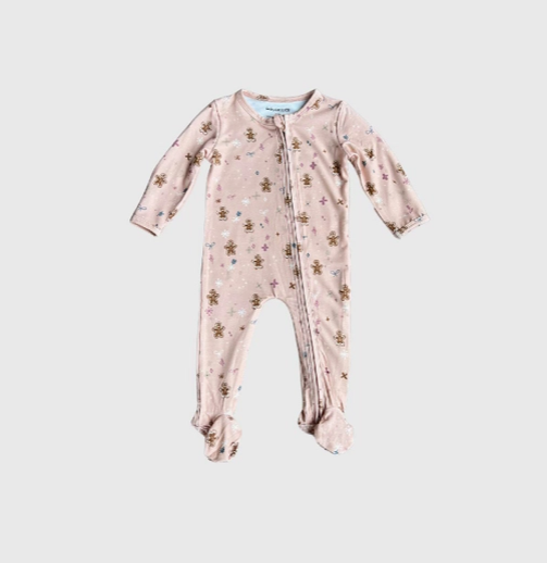 Holiday Baby Footie Romper