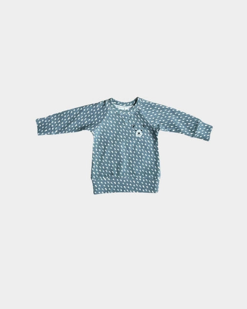 Raglan Sweatshirt - Winter Geo Bear